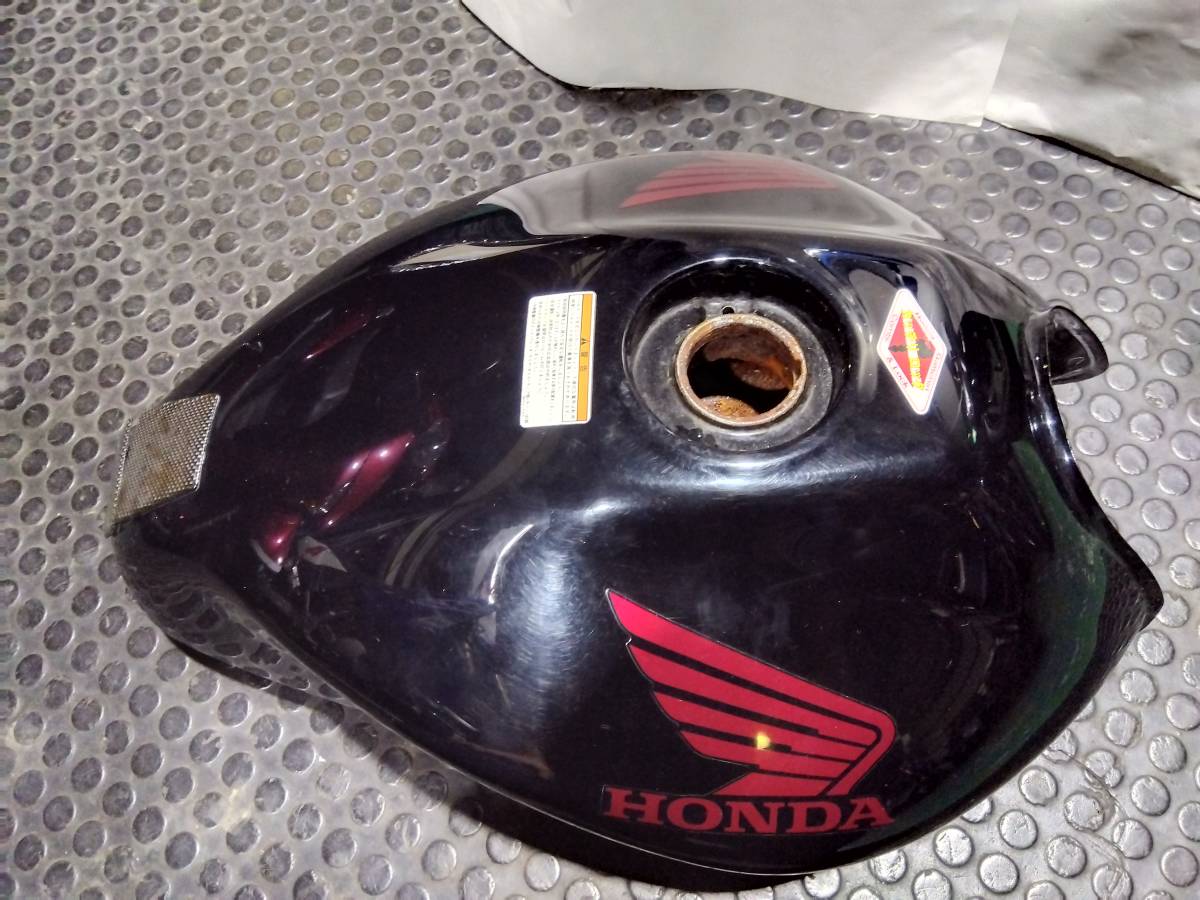 DX ホーネット250 ホンダ 燃料タンク フューエルタンク 黒赤 純正品 
