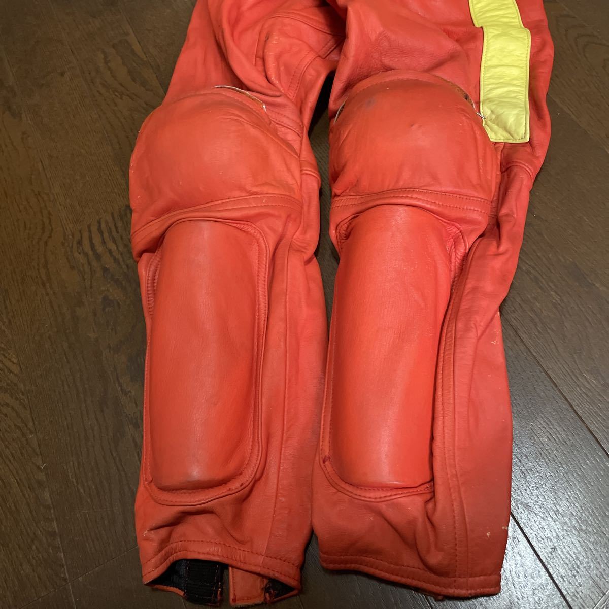 ビンテージモトクロス　ビンテージオフロード　モトクロスパンツ　当時物　新品　コミネ レザーパンツ Mサイズ ビンテージモトクロス、オフロードMSR GORE-TEXバイクパンツ バイク 売り切り エイジオブグローリー ホンダ」の落札