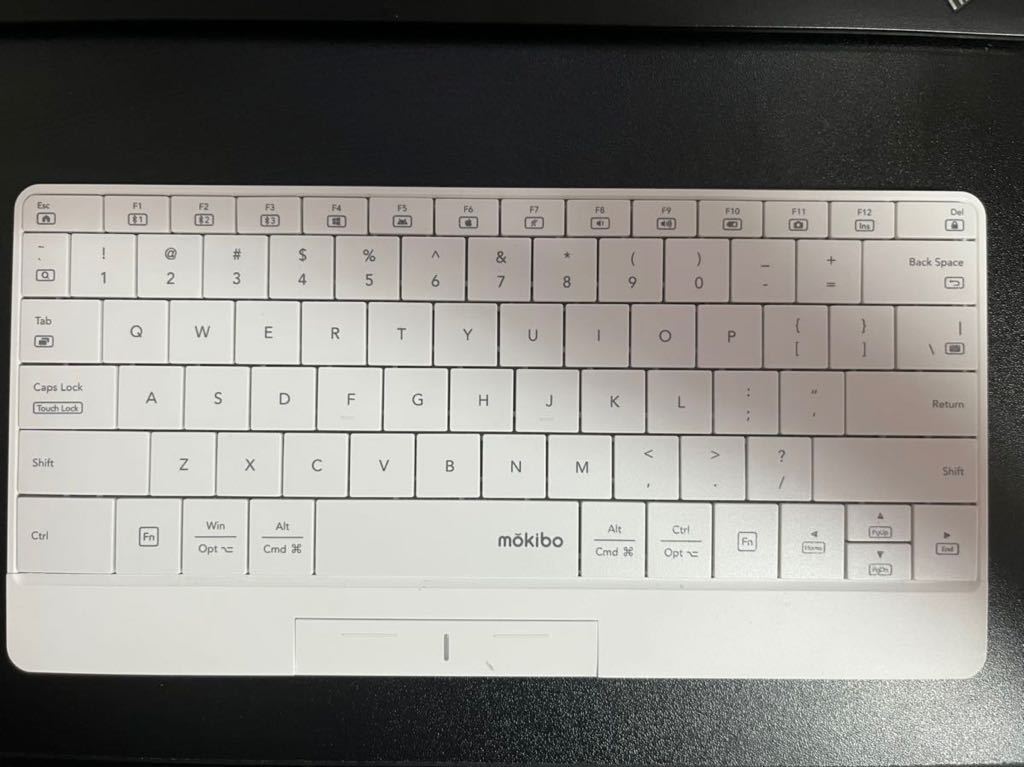 INNOPRESSO タッチパッド内蔵 マルチデバイス対応 mokibo ワイヤレス 