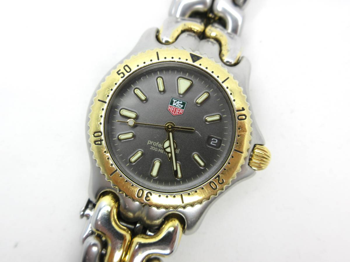 36) 売切 タグホイヤー Sel ボーイズ コンビ S95.213