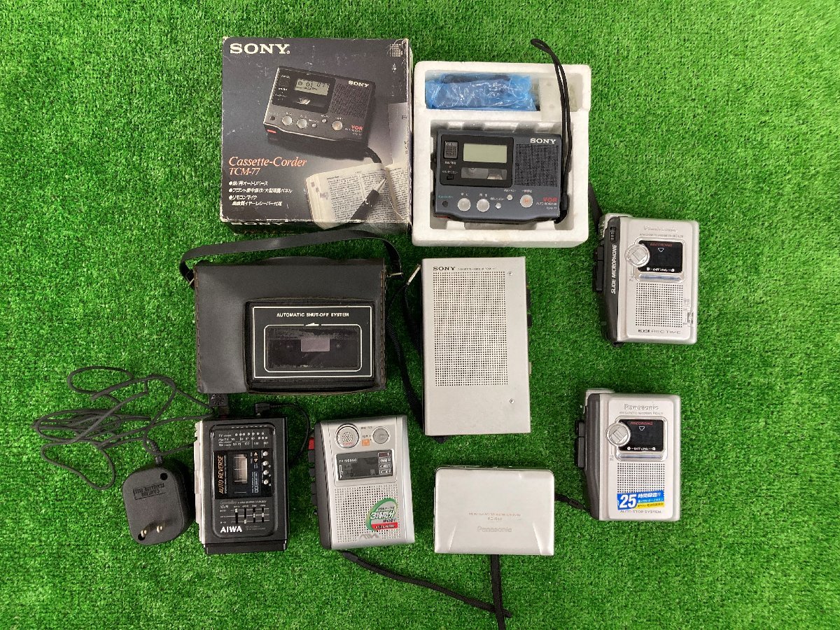 影取町店【現状品】T-0904【カセットテーププレイヤーまとめ売り