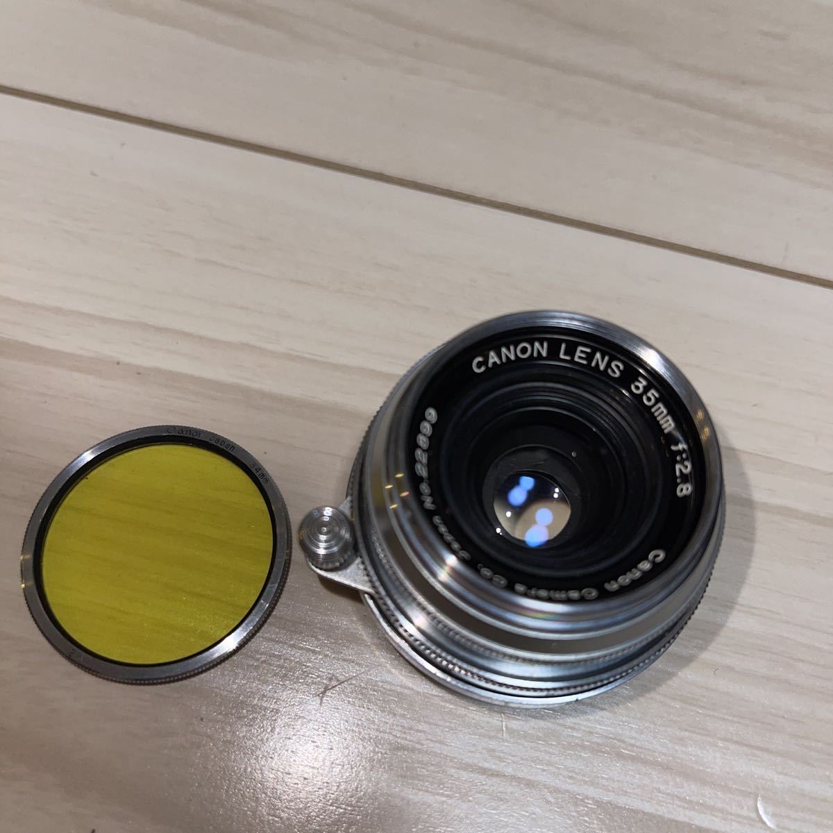 35mm CANON F2.8 LENS - キヤノンカメラミュージアム II L39 箱付 作例 
