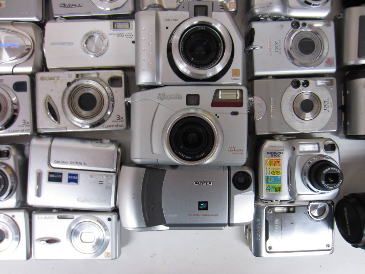 コンパクトデジタルカメラ 16台 まとめ売り ジャンク LSショップセール中 2872)ジャンクデジタルカメラ Canon PowerShotA70 FUJIFILM