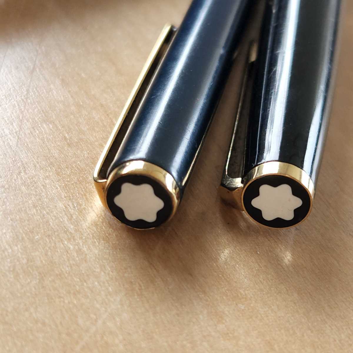 セットでお得】MONTBLANC モンブラン万年筆 2本 インク付き