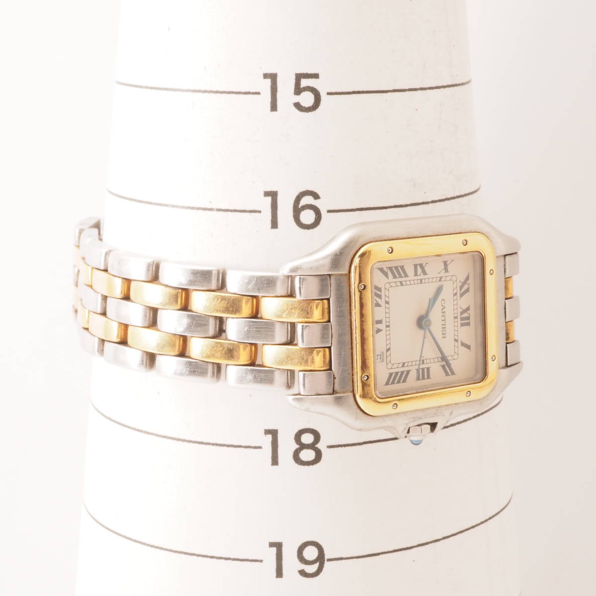 希少品】カルティエ パンテール Cal，83 Cartier OR ET ACIER デイト 