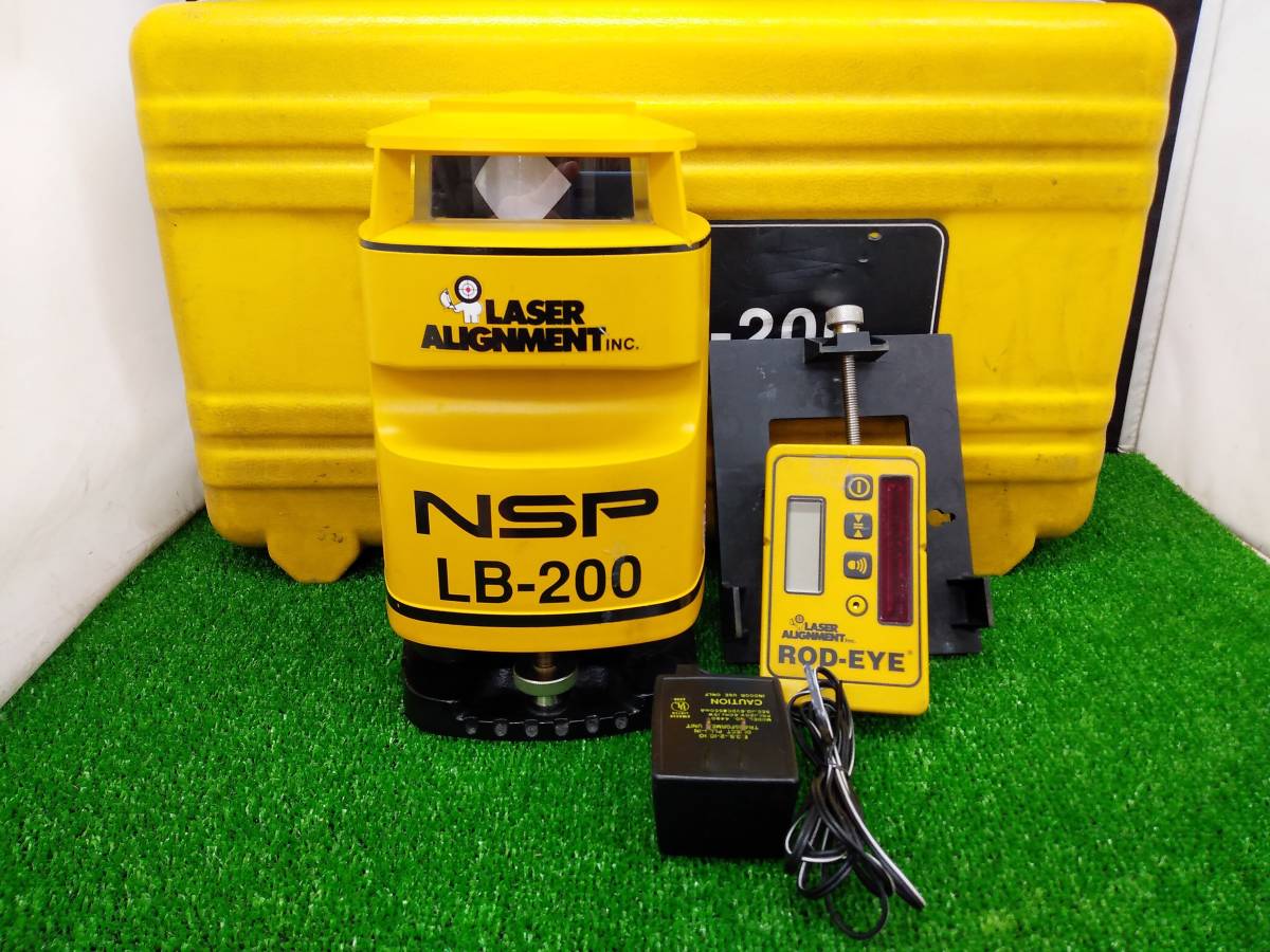 本物保証，限定SALE 品 NSP LASER ALIGNMENT レーザーレベル LB-200 LASER BEACON MODEL 3900 受光器付(光学測定器)｜売買されたオークション情報、yahooの商品情報をアーカイブ公開 - オークファン 光学測定器