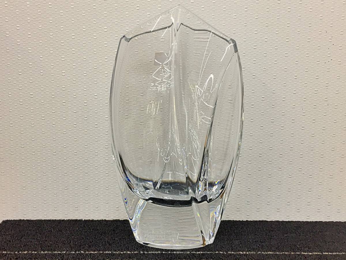 Baccarat RRigotバカラ リゴット ジベルニー フラワーベース 花瓶 特売割30% Baccarat RRigot バカラ リゴット ジベルニー フラワー