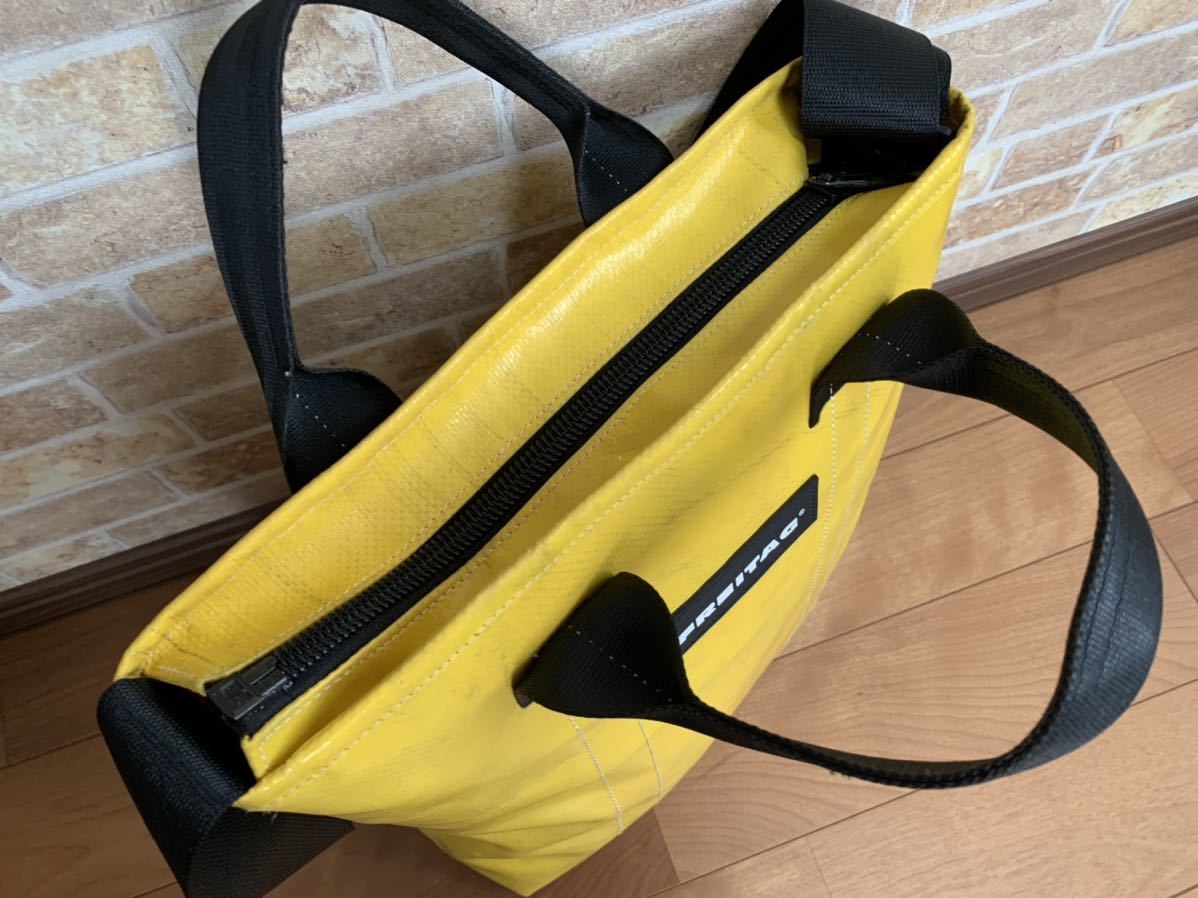 旧型 FREITAG フライターグ F75 LELAND リーランド イエロー トート 