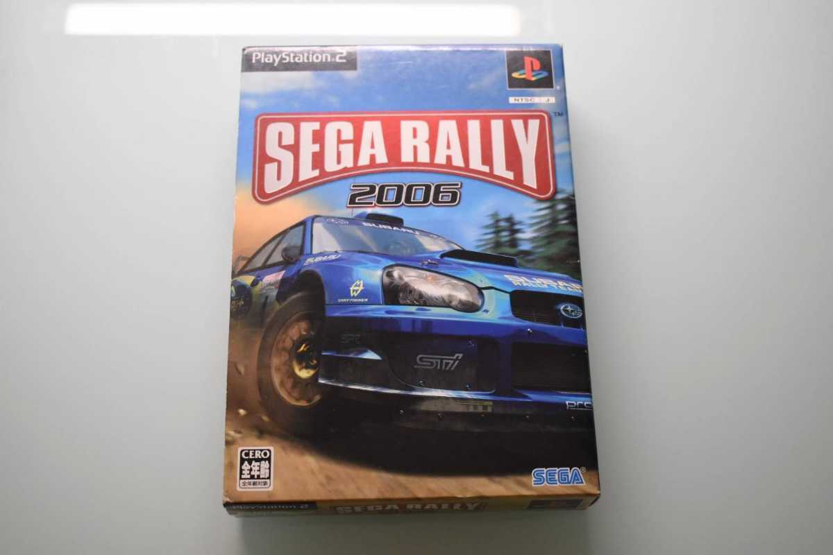【清掃・動作確認済】PS2 セガ ラリー 2006 チャンピオンシップ SEGA RALLY CHAMPIONSHIP
