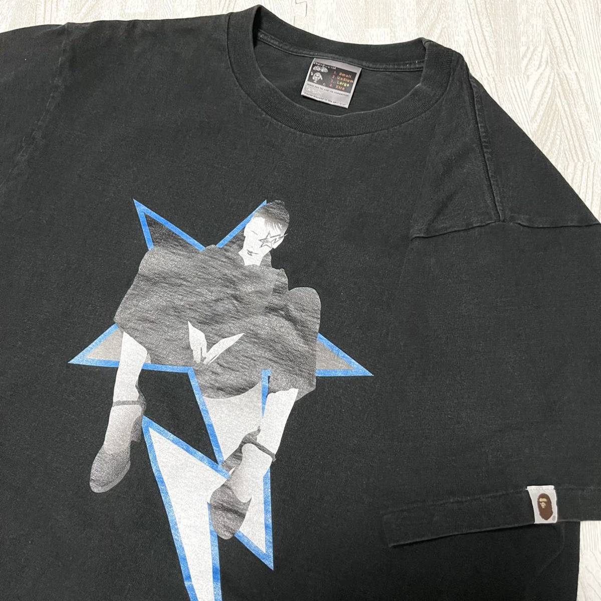 A BATHING APE BAPE エイプ プリント Tシャツ 半袖 size L 【公式通販】