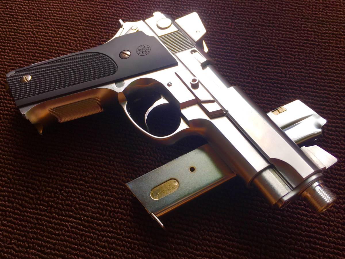 S&W Mk-22 mod.0 ハッシュパピー（シルバーモデル）MGC M659 ベース