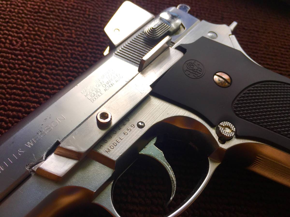 S&W Mk-22 mod.0 ハッシュパピー（シルバーモデル）MGC M659 ベース 