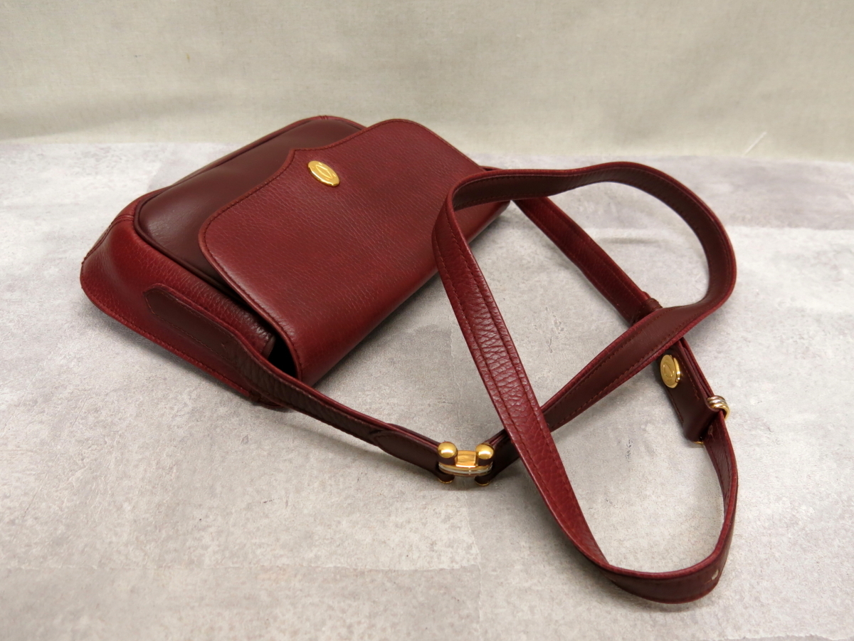 カルティエ マスト トリニティ Cartier オーバーホール済み ○超美品 