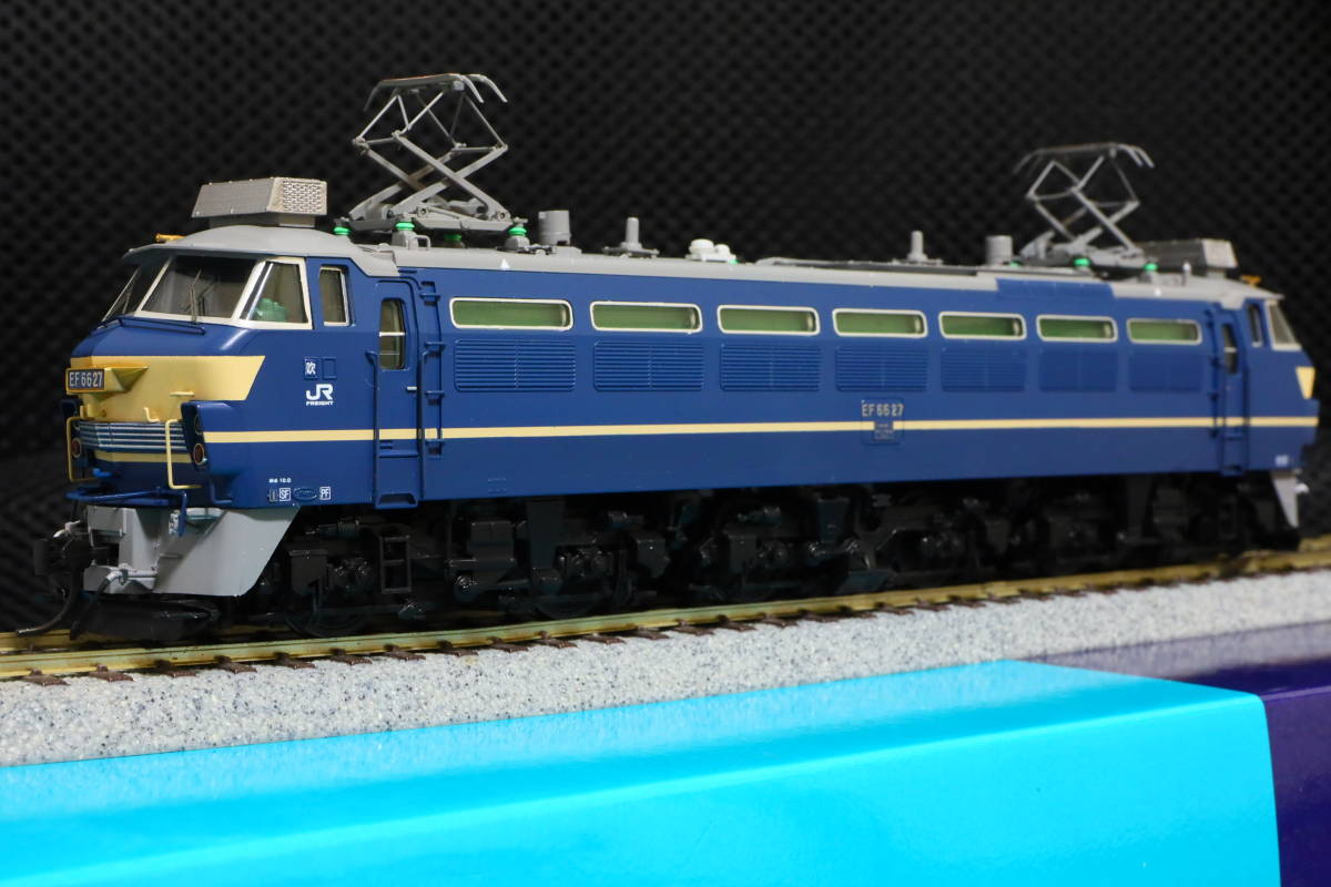 16番中古加工】TOMIX EF66 27号機 最終形態 セミ・プレステージ仕様