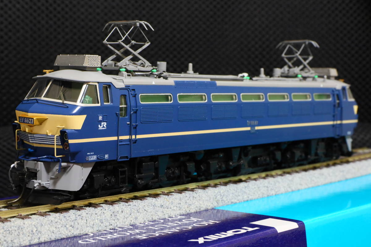 16番中古加工】TOMIX EF66 27号機 最終形態 セミ・プレステージ仕様