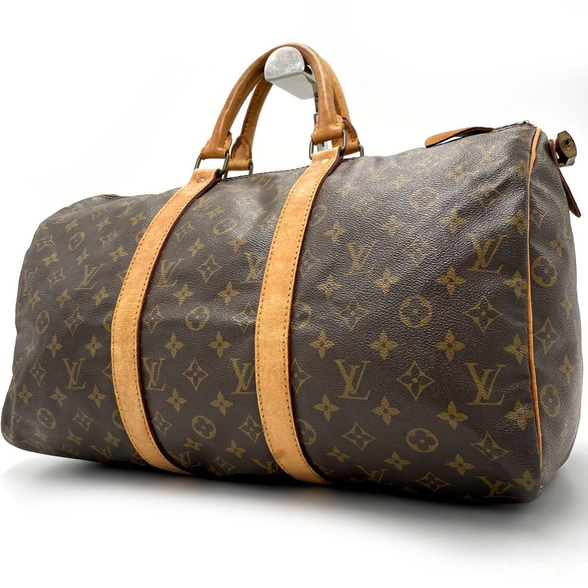 1円 最高級 LOUIS VUITTON ルイヴィトン LV キーポル ハンドバッグ 