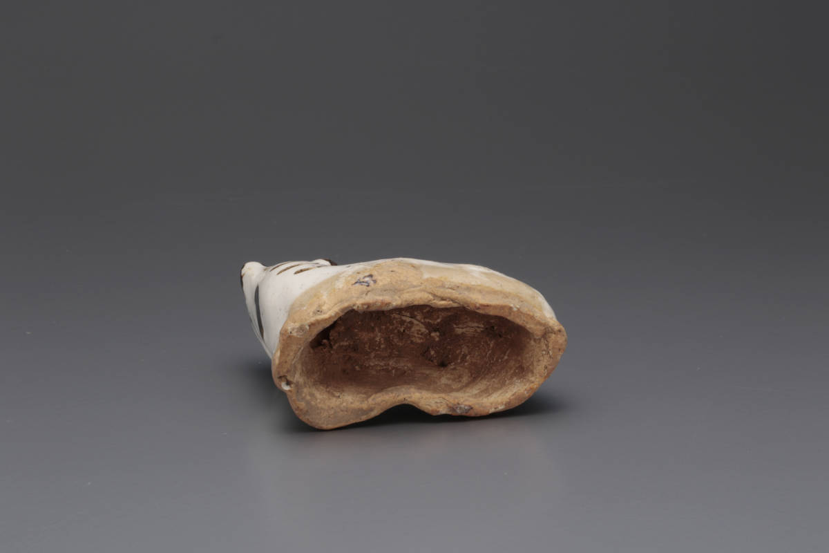 中国陶磁器　磁州窯　犬 ☆蕾サロン☆磁州窯鉄絵犬（中国 元～明）