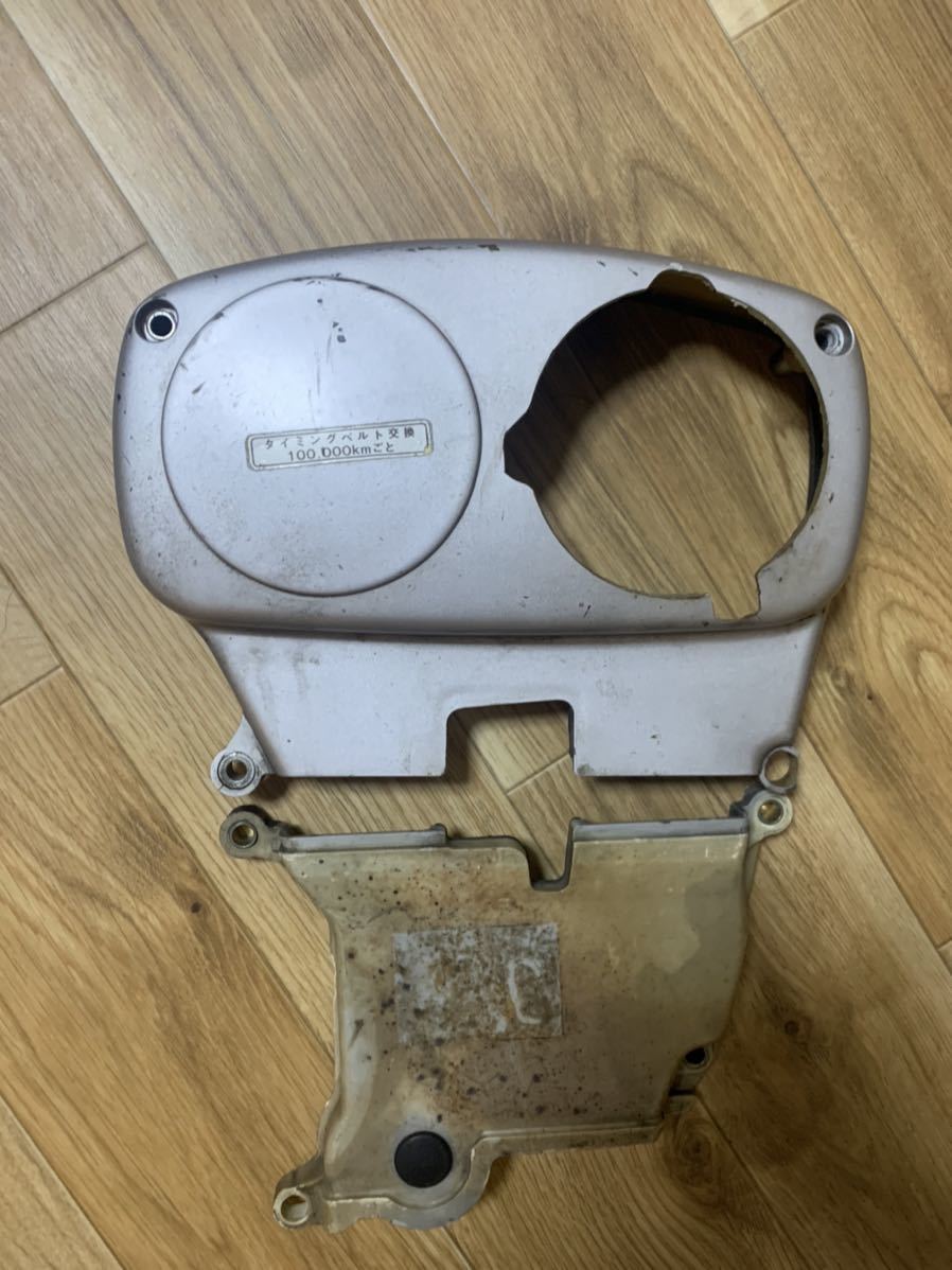 AE86 AE92 AE101 AE111 4AG 銀ヘッド 黒ヘッドタイミングベルトカバー 