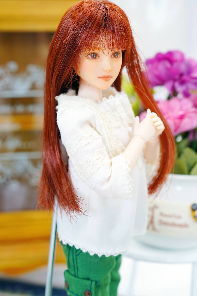 1/6 オビツ27 カスタムドールヘッド 『莉菜(Rina)』 1⁄6 1/6 カスタムヘッド オビツ27【szkarren】 カスタムヘッド オビツ