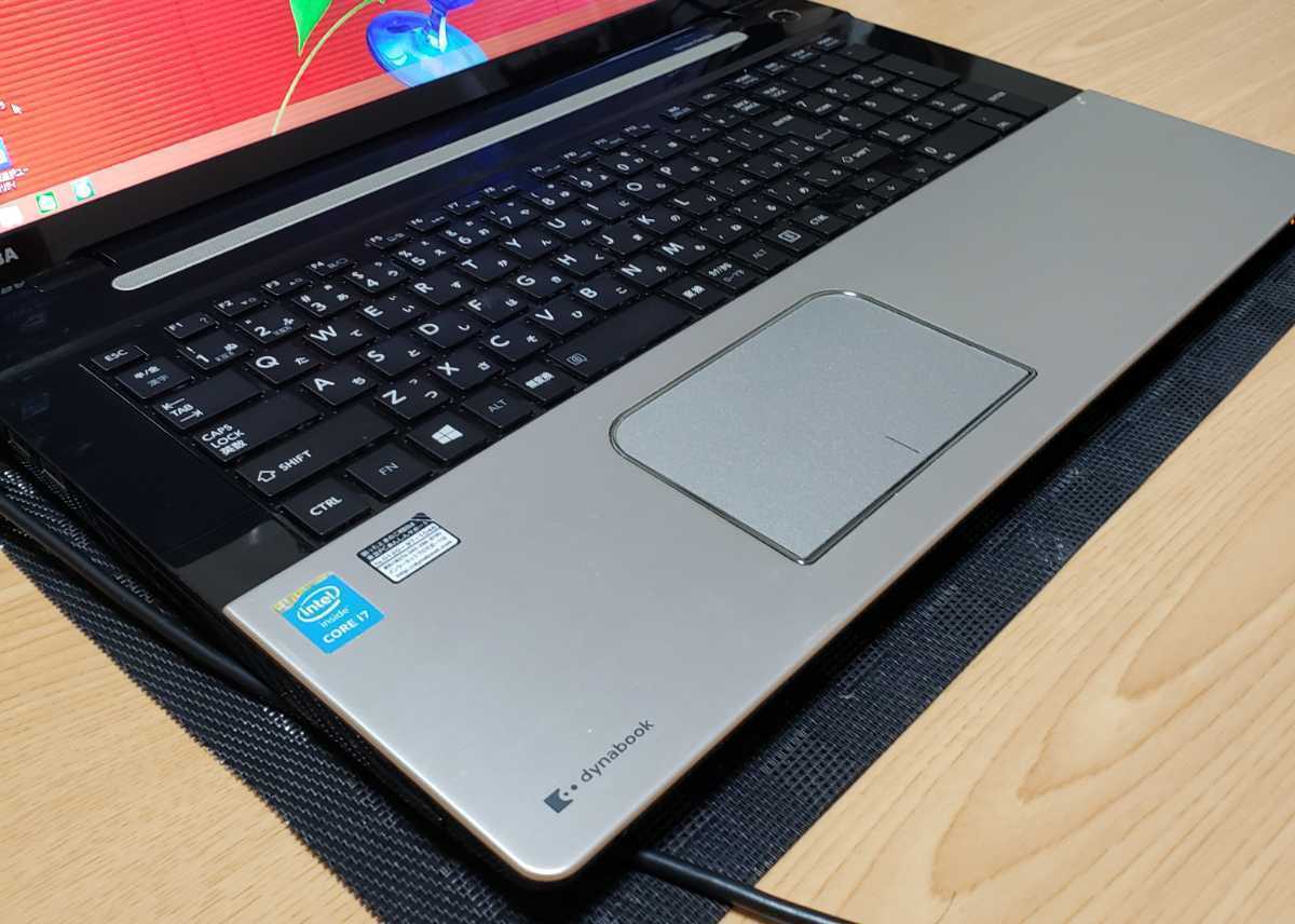 SSD/512GB+HDD/1TB 17.3大型FHDディスプレイ i7-4710HQ GPU/Radeon搭載 M/16GB Blue-ray【東芝dynabook T87/87M】Win10/Office2021　T75