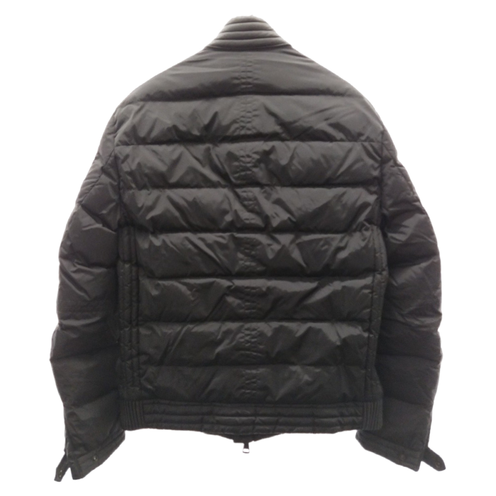 モンクレール 15AW モンクレール ロゴワッペン ラム レザー ダウン