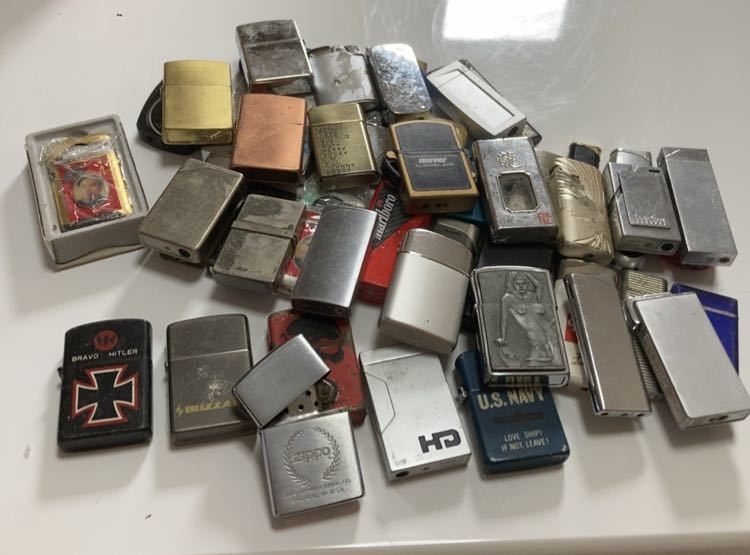 大量 22点 まとめ売り zippo ジッポー | 買取価格表ZIPPO⁄ジッポー 9点 