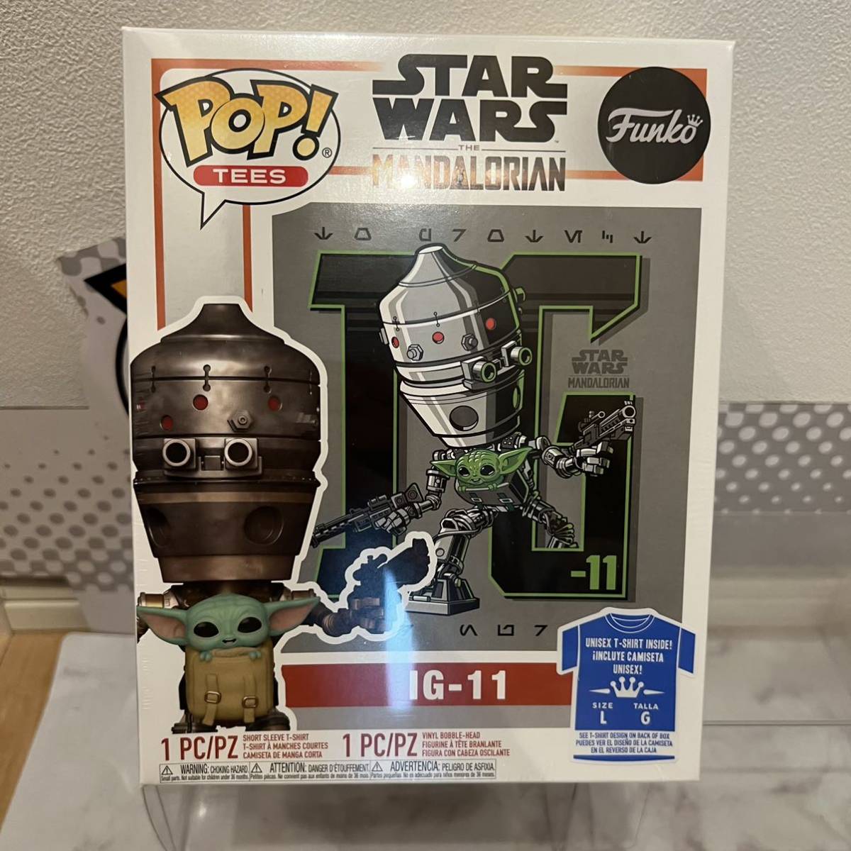 FUNKO POP! 　SW マンダロリアン　IG-11 ベビーヨーダ　box