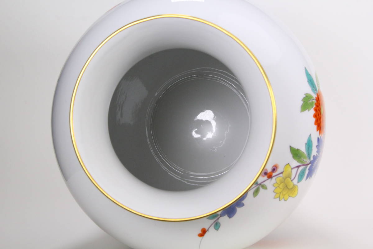 レア 美品 ドイツ製 マイセン 大型 フラワーベース 花瓶 VASE 42cm 