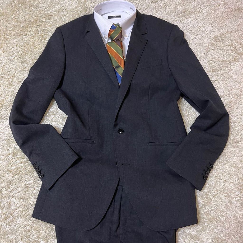 未使用級美品✨️　スーツセレクト　セットアップスーツ　チャコールグレー　A7 未使用級美品✨️ スーツセレクト セットアップスーツ