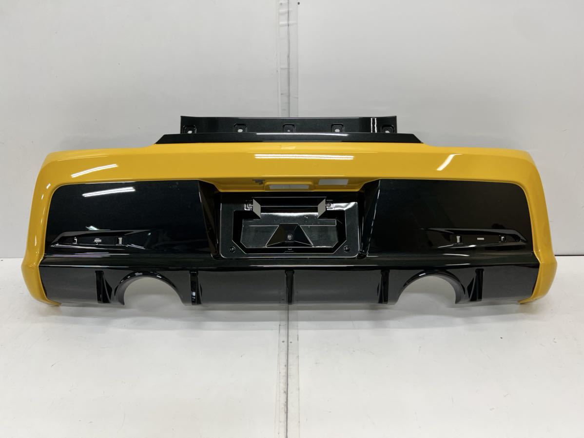 40908 割れ凹なし コペン GRスポーツ LA400K 純正 リアバンパー 黄色