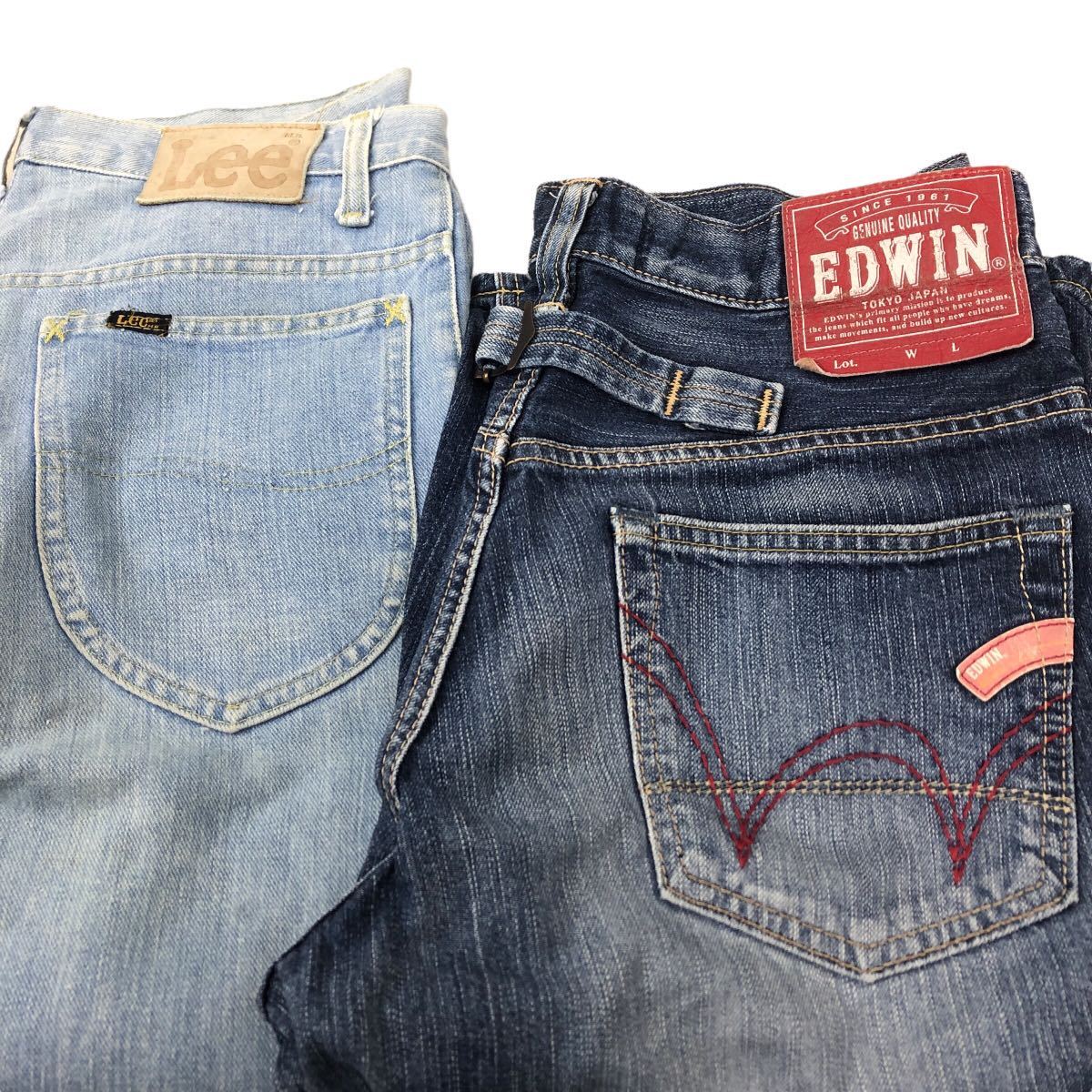 Y③ デニム 10本 まとめ売りEDWIN エドウィン Wrangler ラングラー Lee