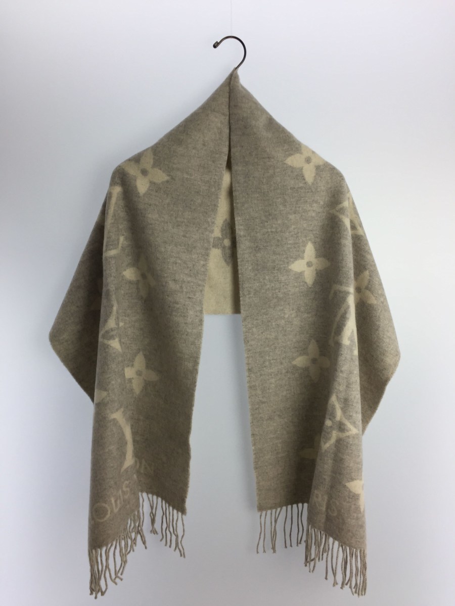 LOUIS VUITTON マフラー エシャルプ レイキャビック - ルイヴィトン | カシミヤ 公式サイト S00｜ルイ・ヴィトン エシャルプ・レイキャビックマフラー スタッディー ルイヴィトンエシャルプレイキャビック ルイ・ヴィトン Vuitton☆エシャルプ・レイキャビック