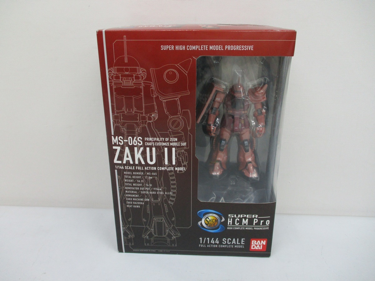 SUPER HCM-pro SHCM 1/144 シャア専用ザク 未開封