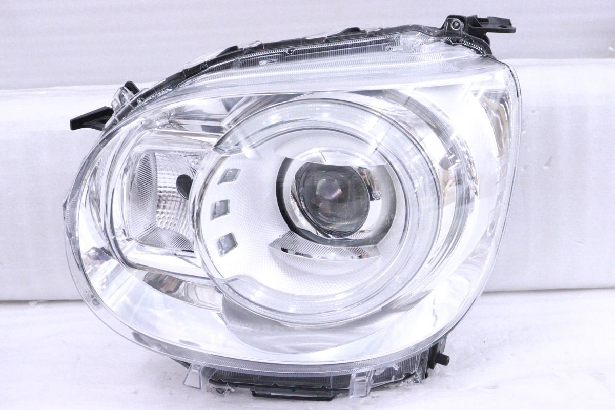 29-850★極上品★LED LA800S ムーヴキャンバス★左ヘッドライト KOITO 100-69038 打刻:８L メッキ 純正★ダイハツ (RO)