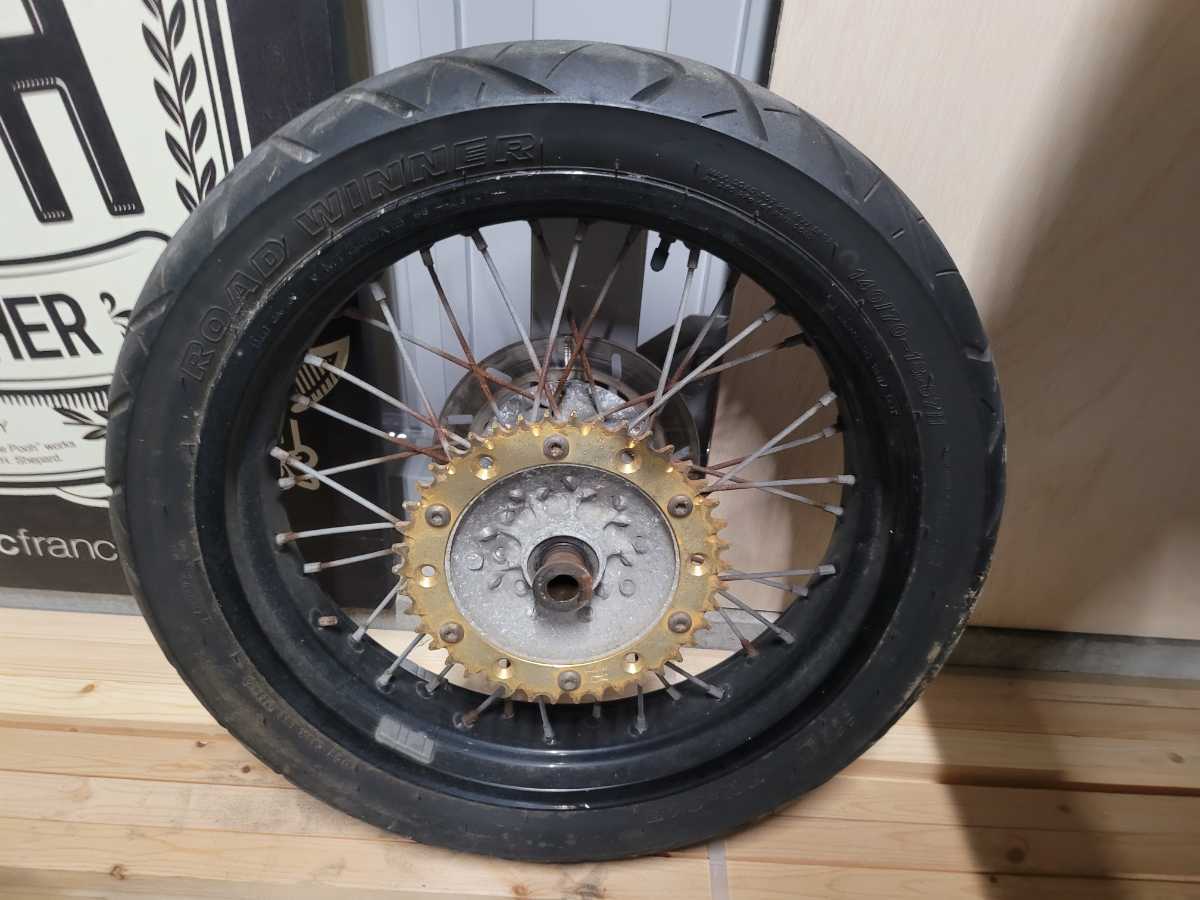 TT250R リアホイール DID モタード化 18インチ WR/KDX/KLX(リア)｜売買 