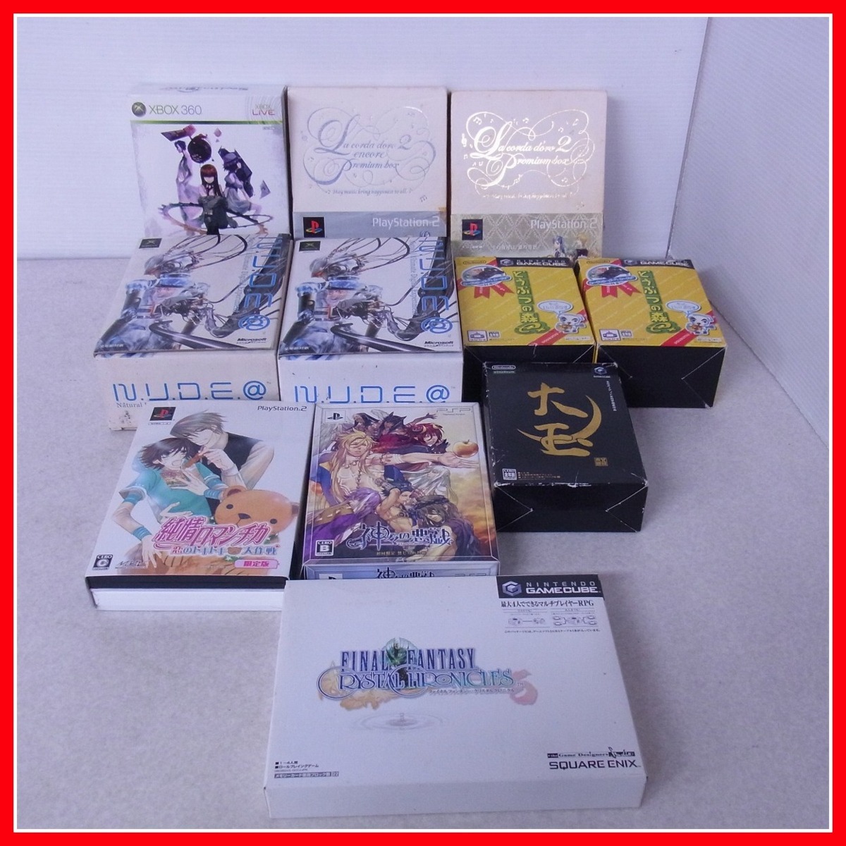 【品質保証，2026】 PS2/PSP/GC/XBOX/XBOX360 シュタインズ ゲート/どうぶつの森e＋/金色のコルダ2 等 特典/周辺機器付 ソフト まとめてセット 箱付 20(テレビゲーム)｜売買されたオークション情報、yahooの商品情報をア その他