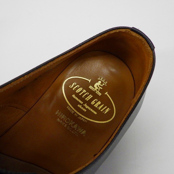 SCOTCH GRAIN/スコッチグレイン ストレートチップ ビジネスシューズ 