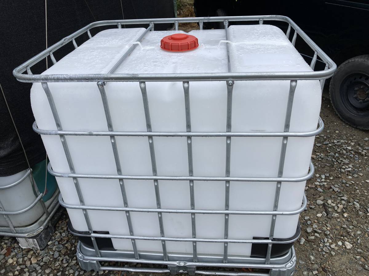 神戸市北区引き取り 1000L 水タンク IBCコンテナ 貯水タンク 農業 雨水