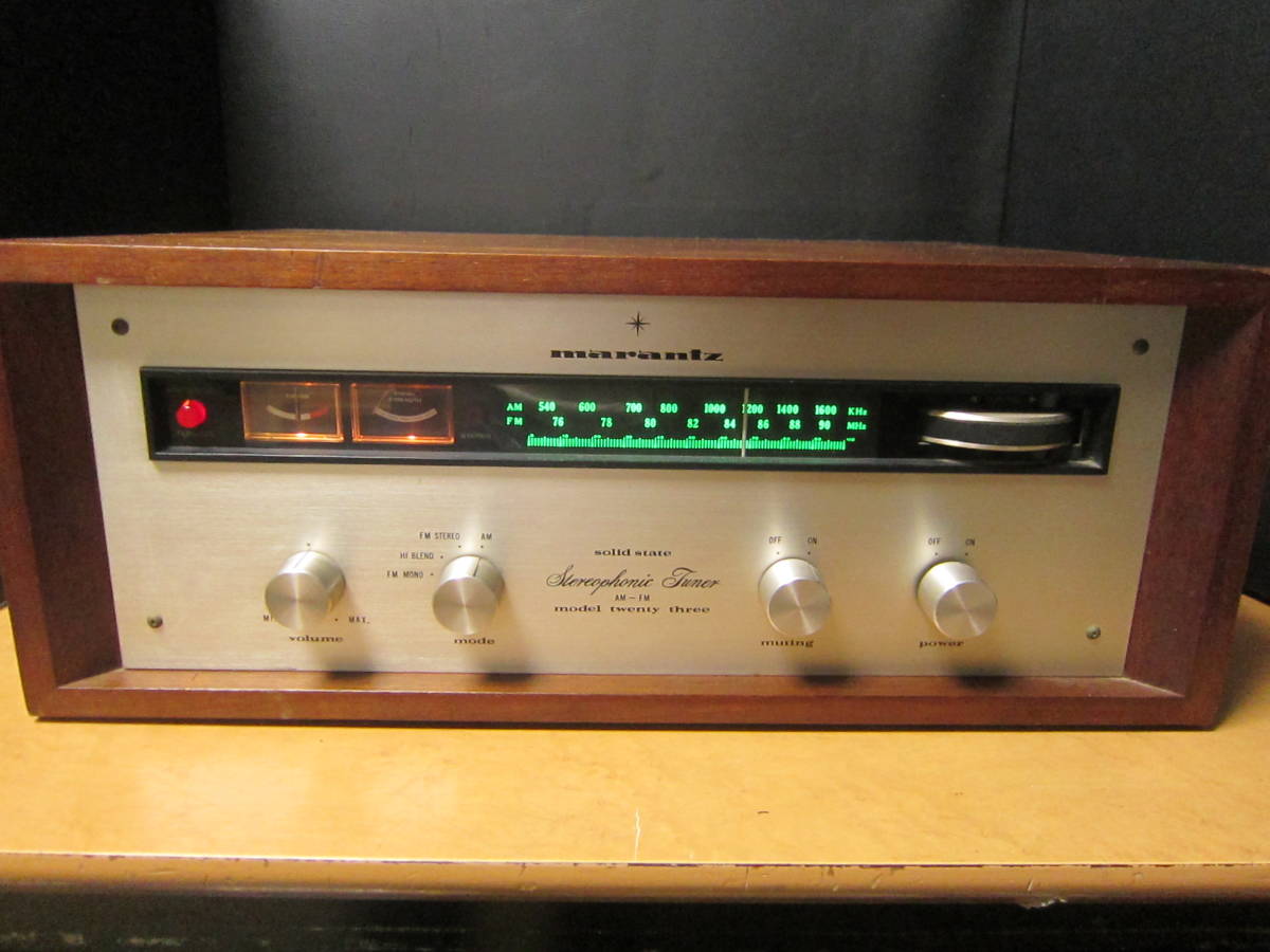 マランツ Marantz Model MARANTZ Yahoo!オークション 木目 ウッド