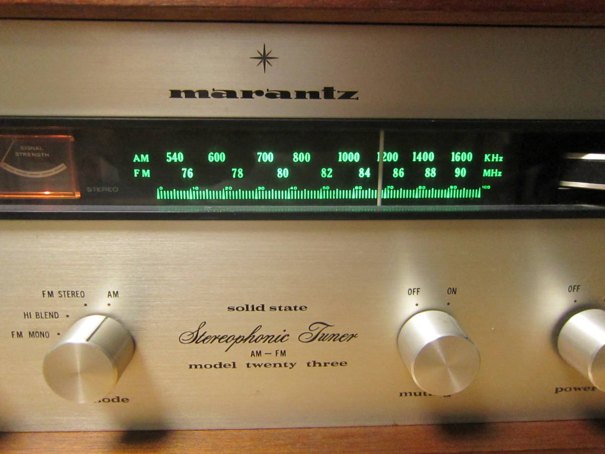 マランツ Marantz Model MARANTZ Yahoo!オークション 木目 ウッド