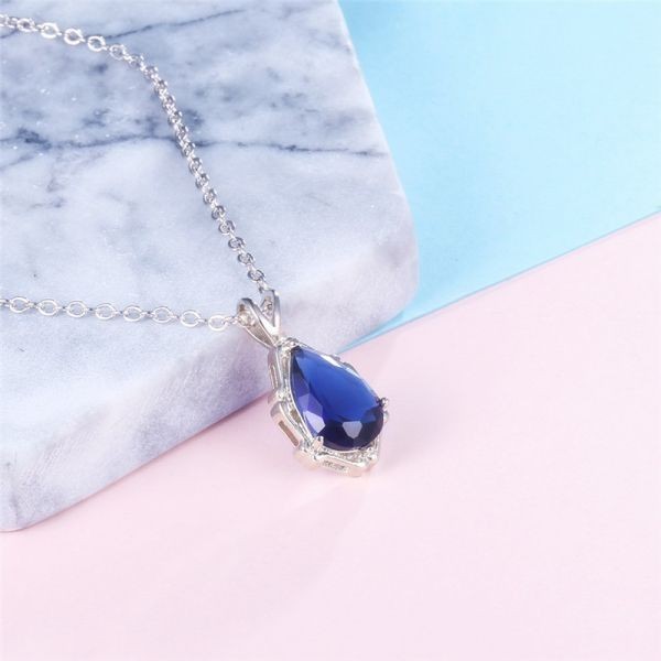 過去最高級』◇ 高品質 2ct サファイアダイヤモンド ネックレス 