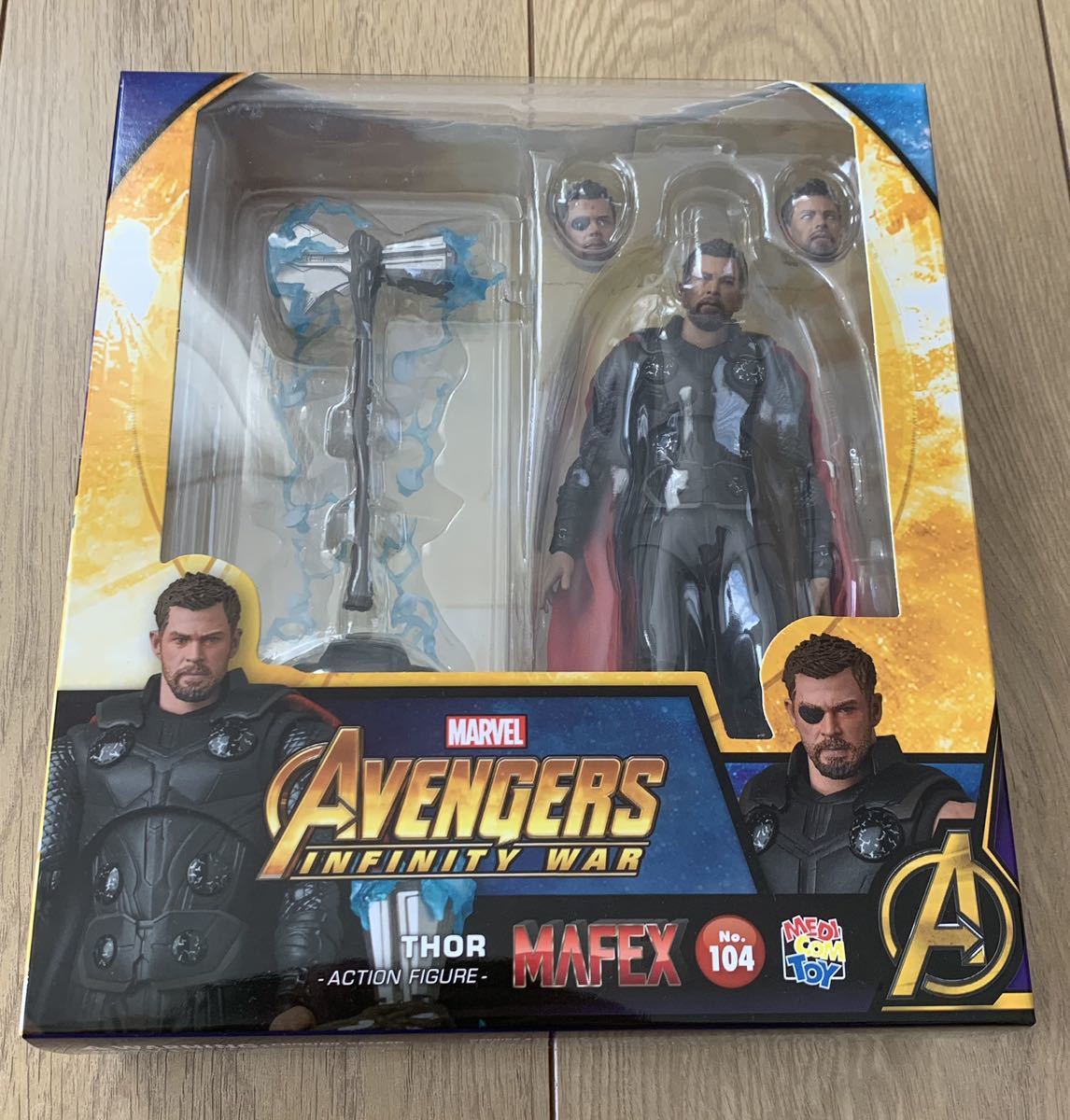 MAFEX アベンジャーズ インフィニティウォー ソー 開封品MAFEX