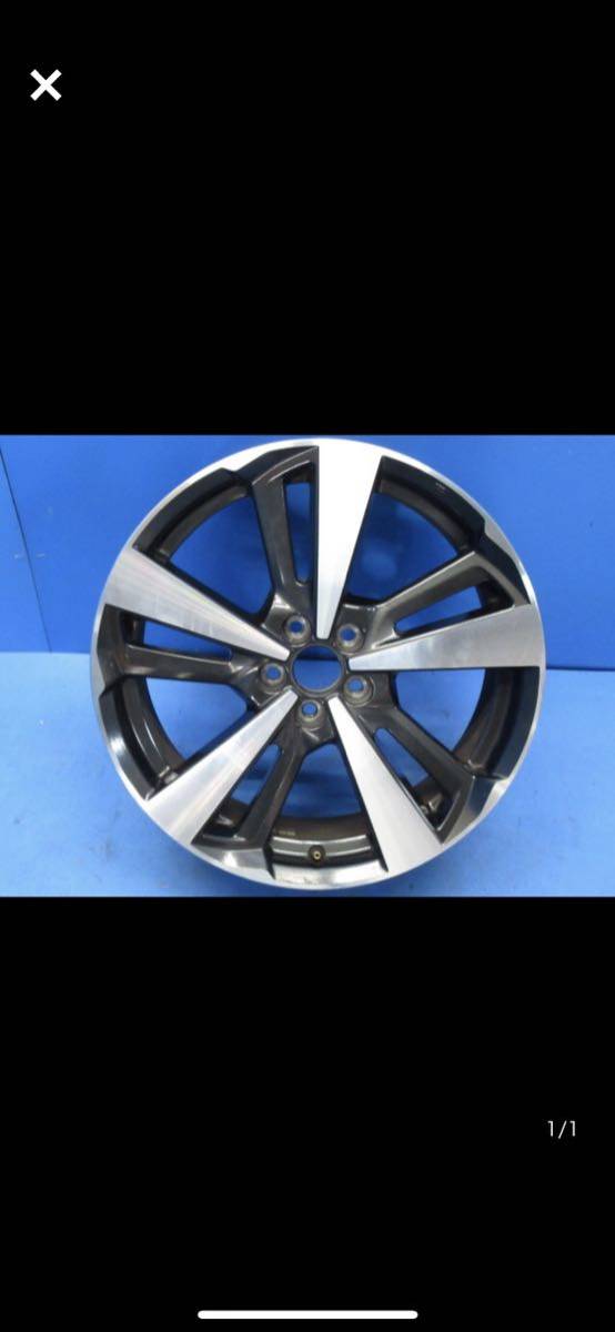 スバル インプレッサ G4 純正 18インチ ホイール 18X7.5J +55 100/5H 1