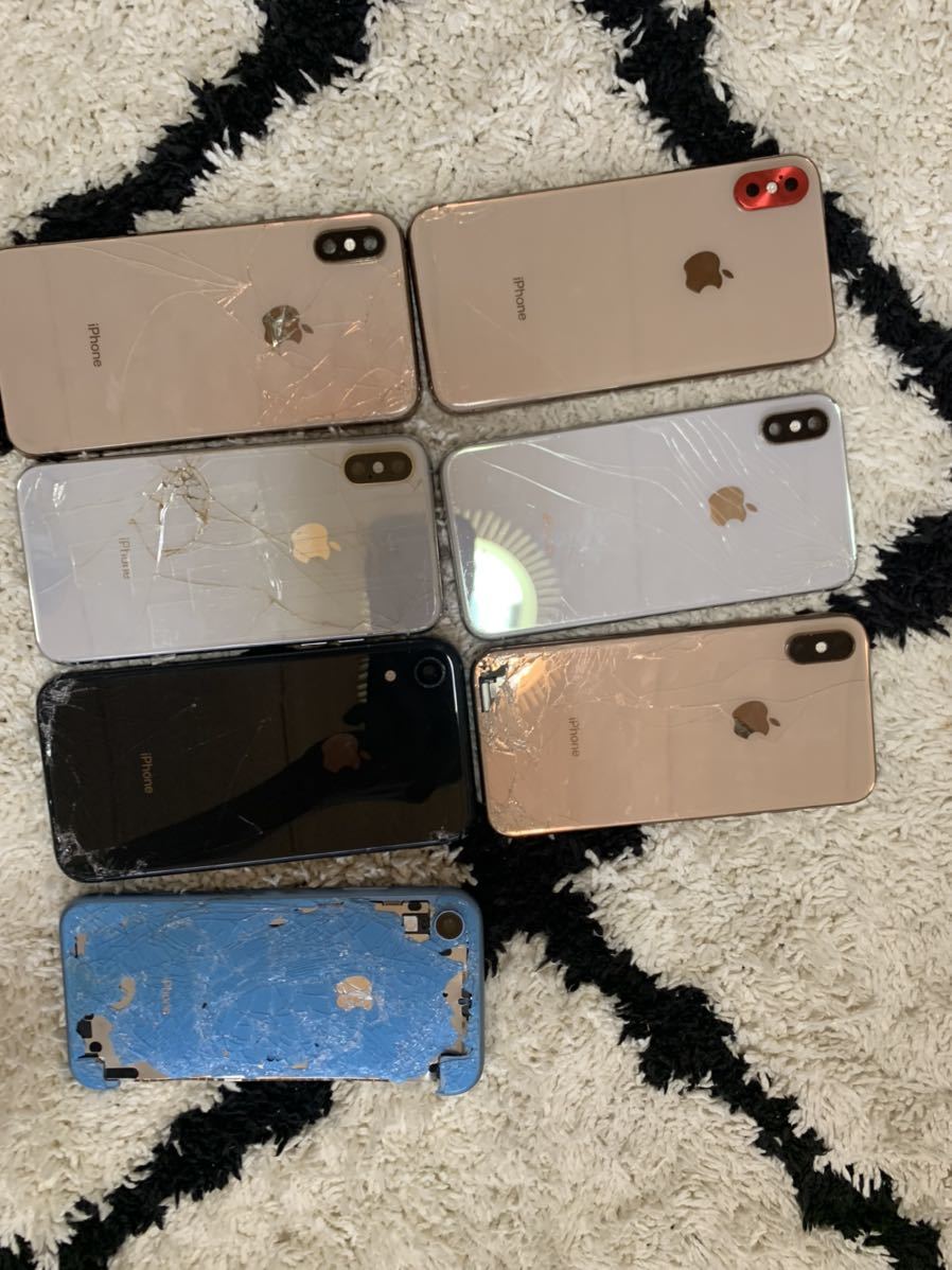 iPhone XS 5台 iPhoneXR 2台 部品取り ジャンク スピーカー マイク