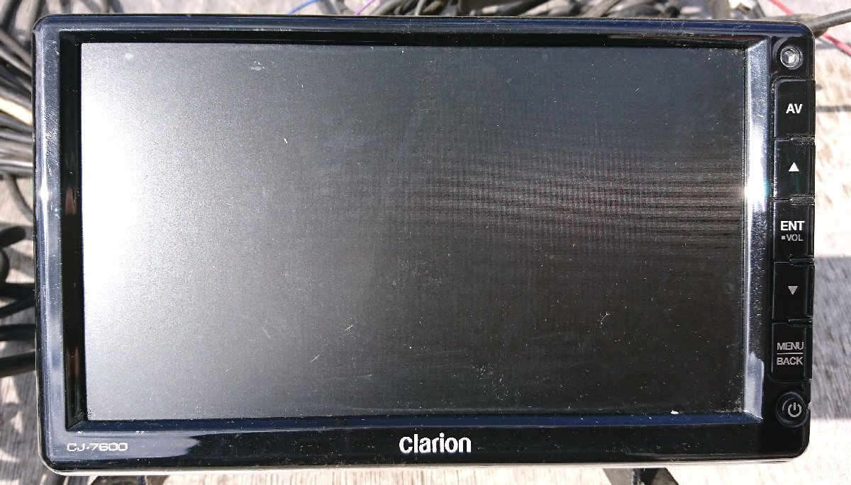 Cj 7600 クラリオン バックカメラ 配線 Clarion モニターCJ-7600
