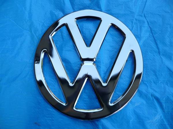VW レイトバス ワーゲンバス フロントエンブレム新品 旧車(フロント VW レイトバス ワーゲンバス フロントエンブレム新品 旧車(フロント