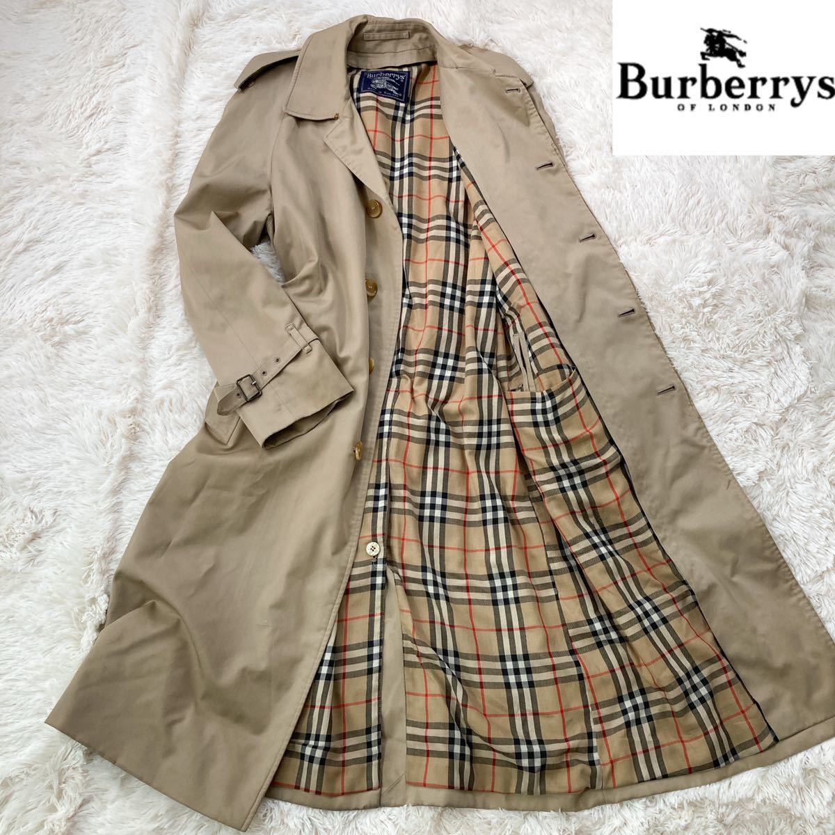 Burberry's トレンチコートノバチェック ヴィンテージ、サイズL 訳あり