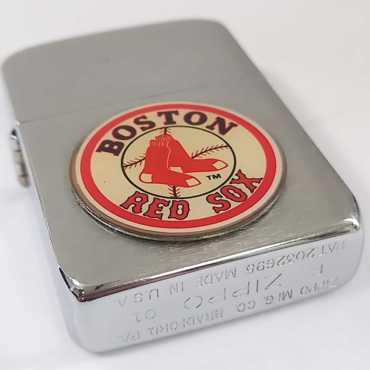 1円 ZIPPO 1941 REPLICA ボストン レッドソックス メタル貼り レプリカ
