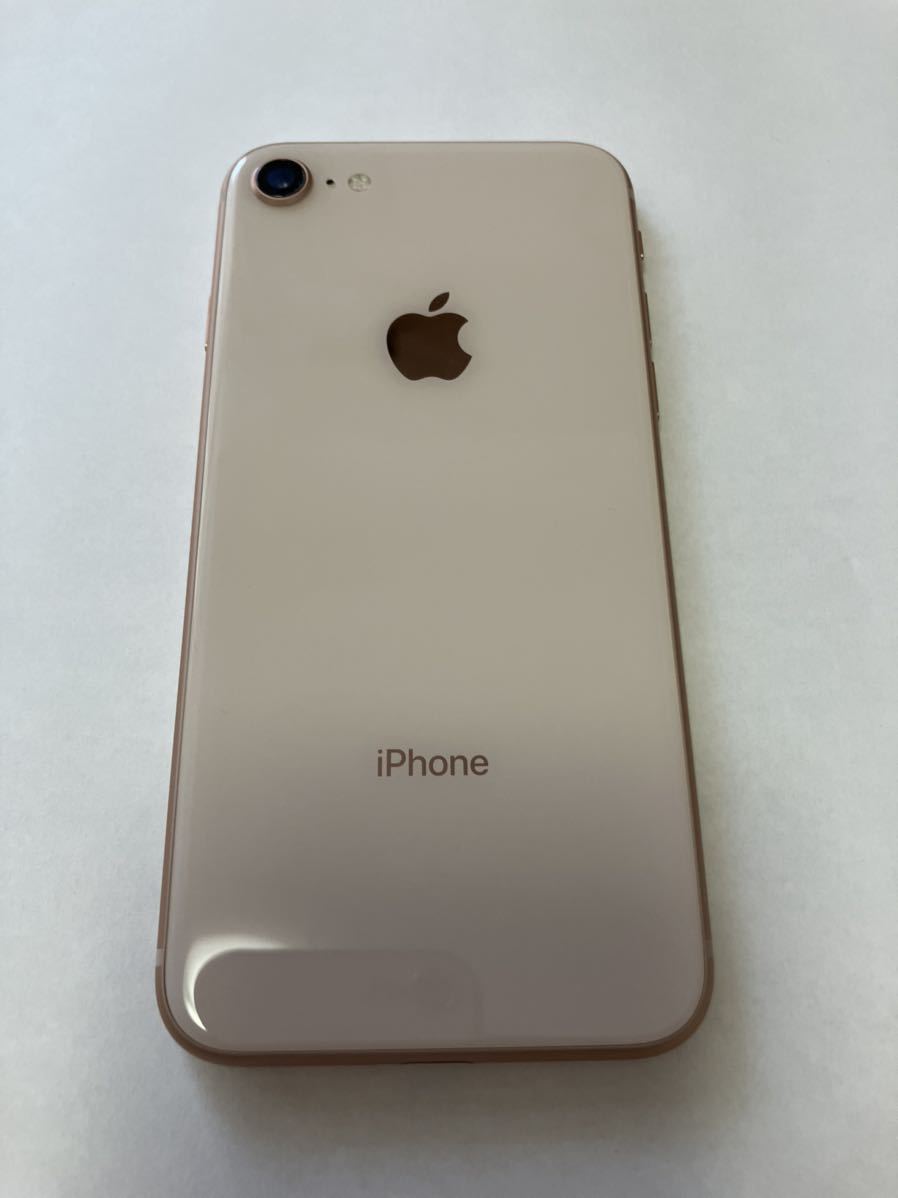 iPhone8 64 SIMフリー ゴールド 美品 64GB iPhone8 ゴールド