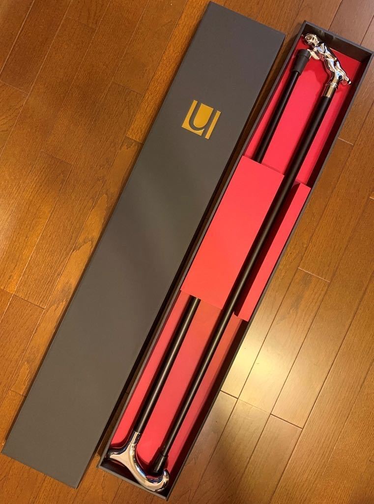 【式典用】 杖 ２本セット（ジャガー１本＆ダービー１本） 結婚式・葬式・パーティ・コスプレ・記念写真の撮影に 木製 ステッキ ９４ｃｍ_3